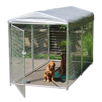 China hot sale large galvanized steel dog kennel / large dog kennel / dog cage
