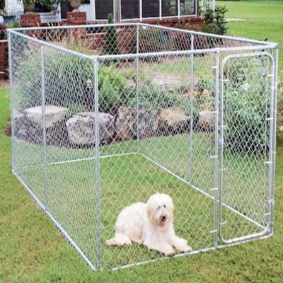 Cheap Outside Used Large Chain Link Fence Dog Kennel Cage